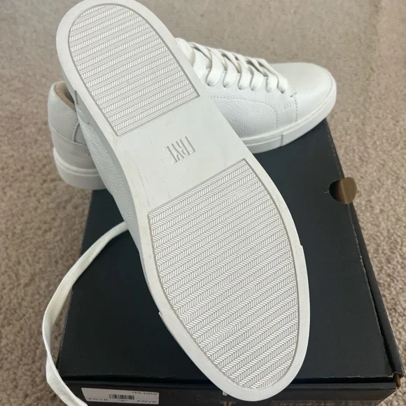 Frye White Leather Sneakers for Women - Picture 3 of 9